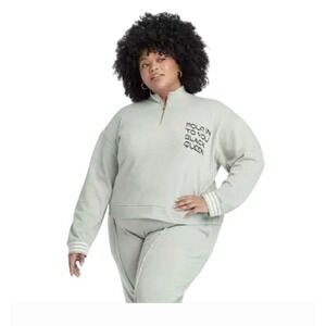 Legendary Rootz Target Black History Month Mint NWT Quarter Zip Sweatshirt Small